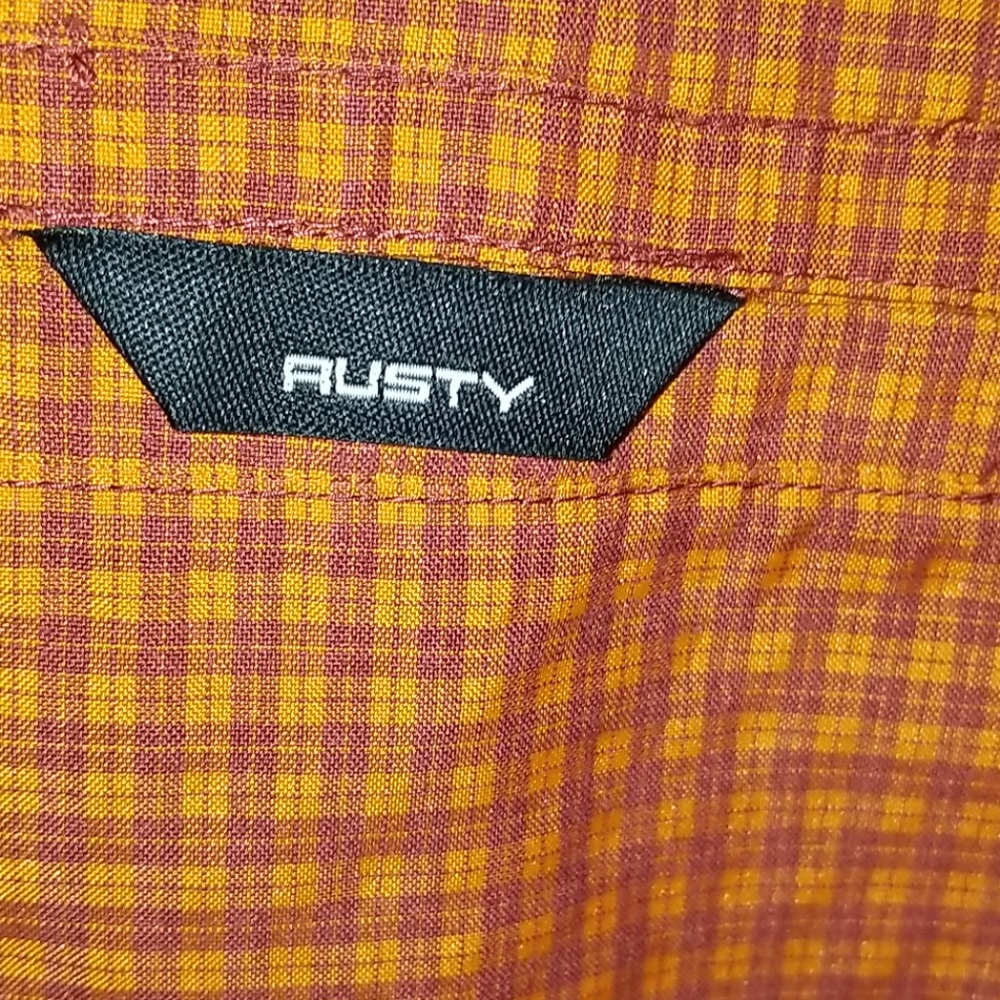 Rusty Brand Plaid Button Down - image 5
